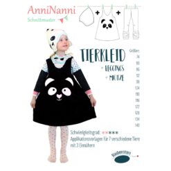 Papierschnittmuster „Tierkleid“ von AnniNanni