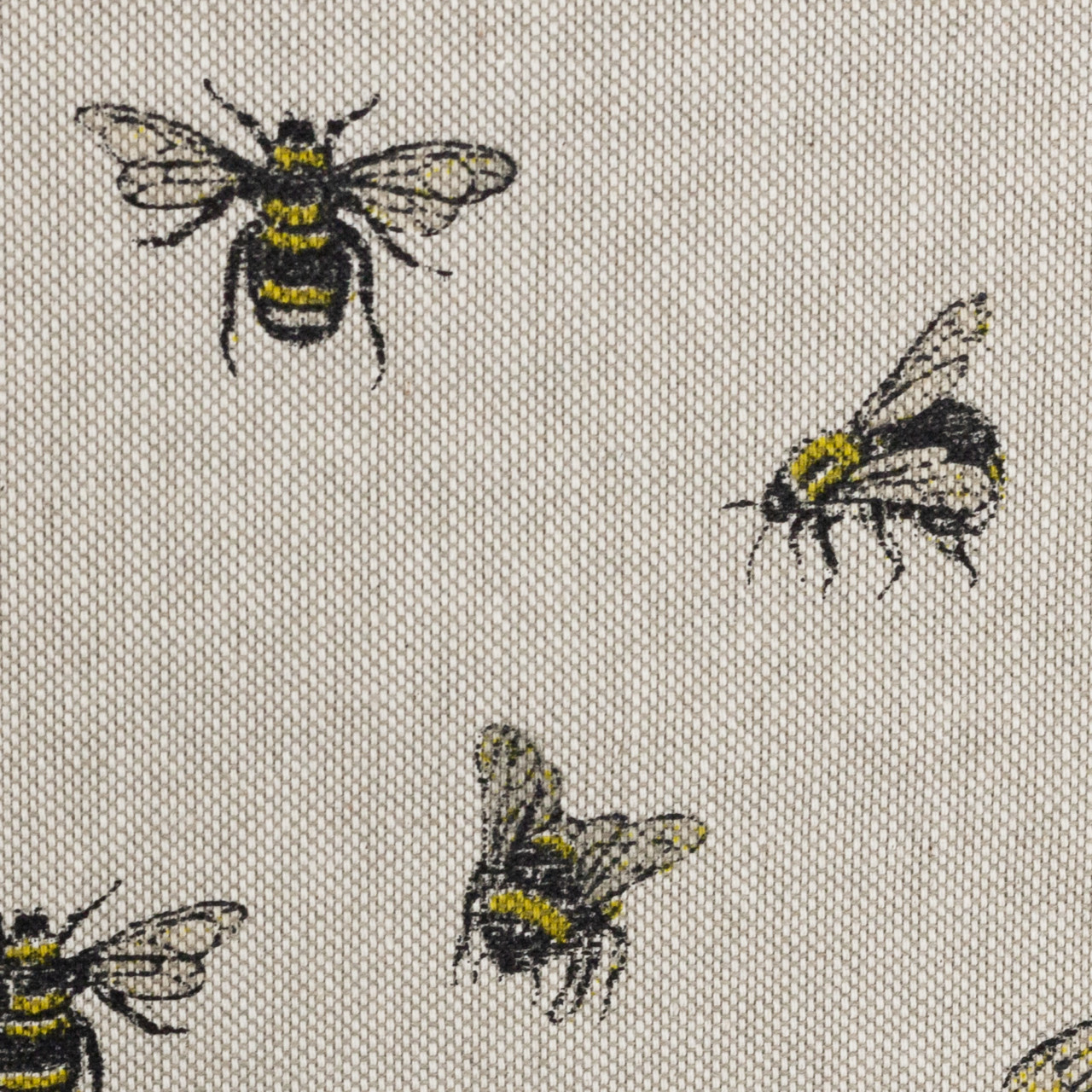 BW-Canvas Leinenoptik “Bienen” – #natur – Jerseymutti – Stoffe und