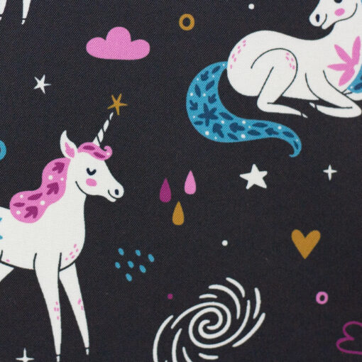 NANO-Softshell “Einhornzauber” – #navy (Swafing) – Jerseymutti